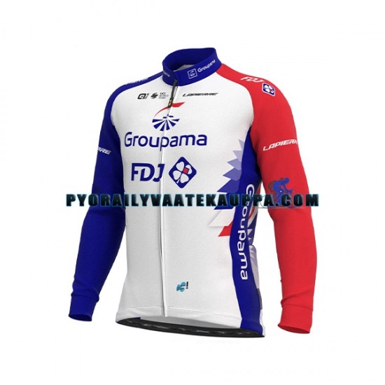 Pyöräilypaita Pitkähihainen 2021 Groupama-FDJ Miehet N001