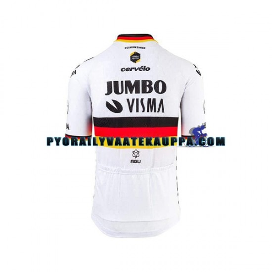 Pyöräilypaita + Bib Pyöräilyshortsit 2021 Team Jumbo-Visma Miehet N003