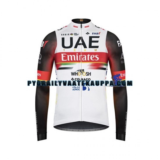 Pyöräilypaita Pitkähihainen 2021 UAE Team Emirates Miehet N002