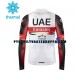 Pyöräilypaita Talvi Thermal Fleece 2021 UAE Team Emirates Miehet N002