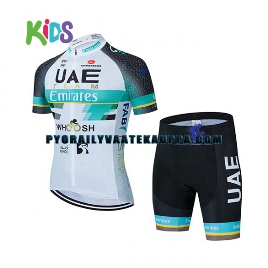 Pyöräilypaita + Pyöräilyshortsit 2021 UAE Team Emirates Lapset N002