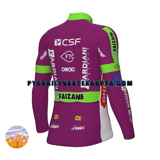 Pyöräilypaita Talvi Thermal Fleece 2022 Bardiani-CSF Miehet N001