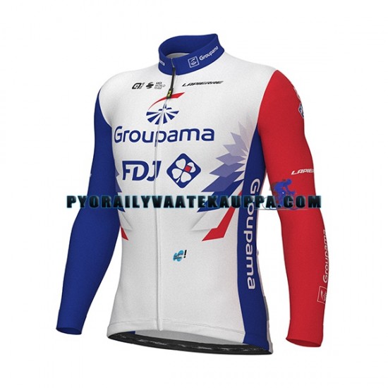 Pyöräilypaita Pitkähihainen 2022 Groupama-FDJ Miehet N001