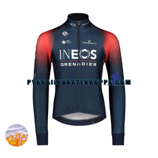 Pyöräilypaita Talvi Thermal Fleece 2022 Ineos Grenadiers Miehet N001