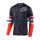 2022 TROY LEE DESIGNS GP AIR WARPED Miehet Motocross Paidat Pitkähihainen N001