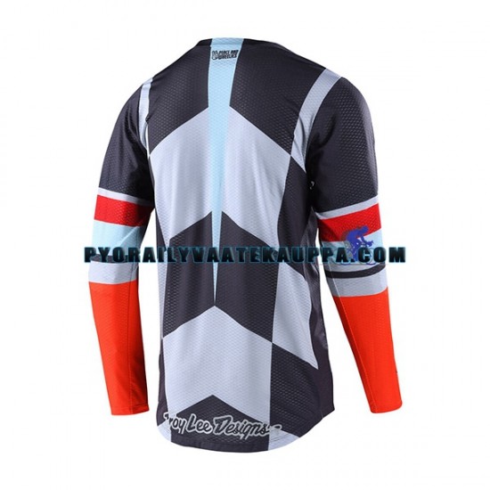 2022 TROY LEE DESIGNS GP AIR WARPED Miehet Motocross Paidat Pitkähihainen N001