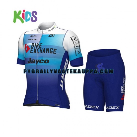 Pyöräilypaita + Pyöräilyshortsit 2022 Team BikeExchange-Jayco Lapset N001