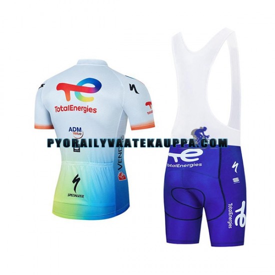 Pyöräilypaita + Bib Pyöräilyshortsit 2022 Team TotalEnergies Miehet N001