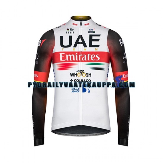 Pyöräilypaita Pitkähihainen 2022 UAE Team Emirates Miehet N001