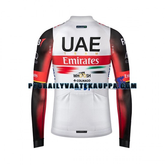 Pyöräilypaita Pitkähihainen 2022 UAE Team Emirates Miehet N001